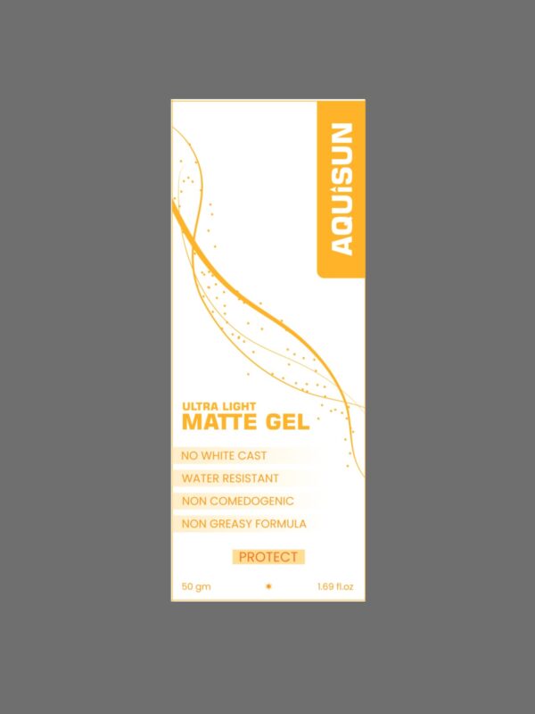 AQUISUN ULTRA LIGHT MATTE GEL 50gm - Image 2